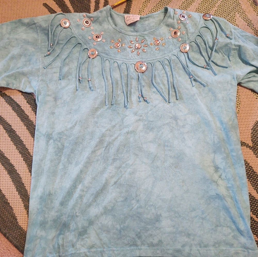 Joy Burton Women's T-shirt Native Vintage MADE IN USA